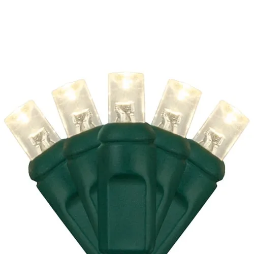Warm white commercial-grade 5MM LED mini lights