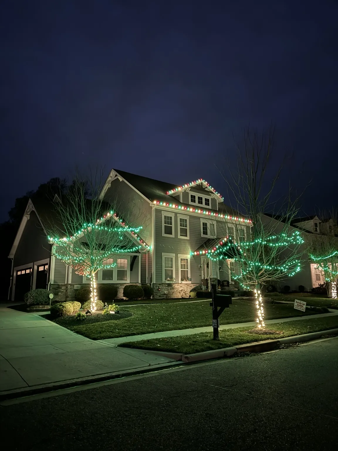 Christmas lighting project