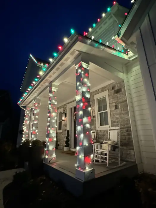 Great Falls holiday lighting
